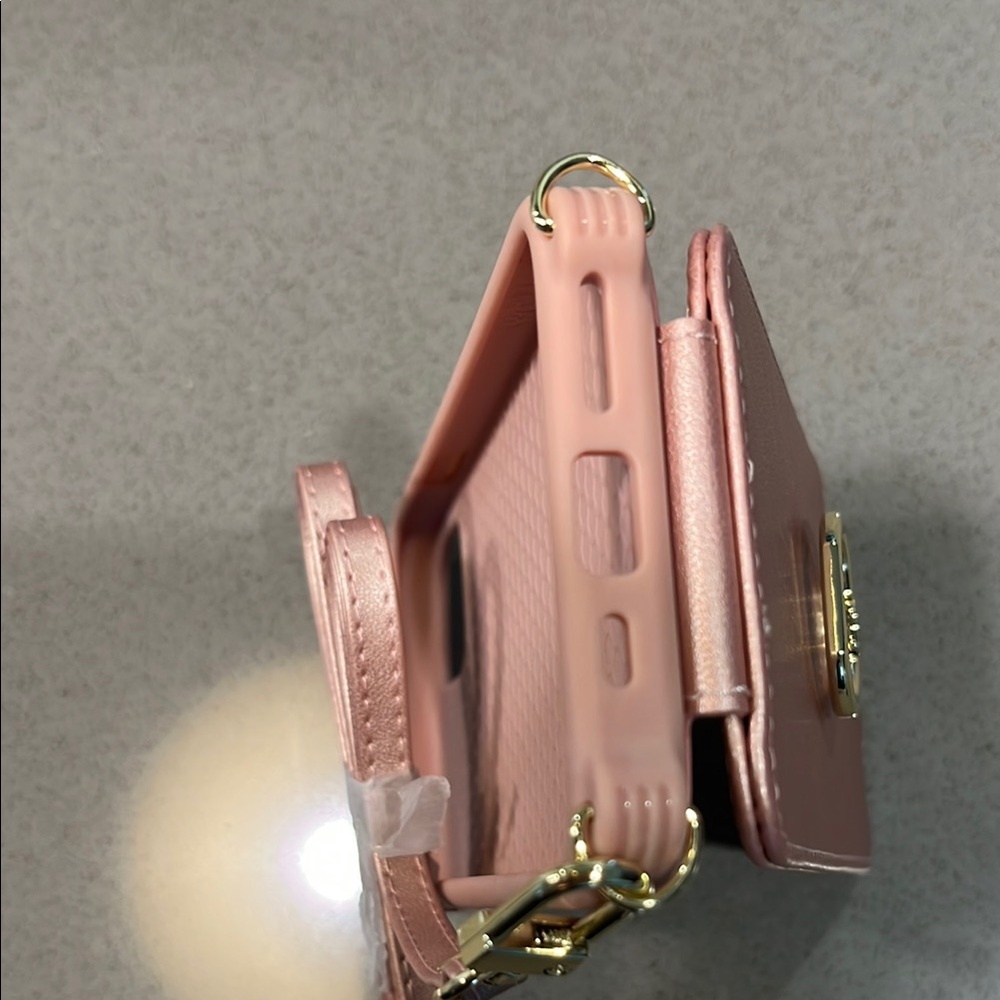 Rose Gold iPhone 11 Pro Case with Strap - Picture 11 of 12
